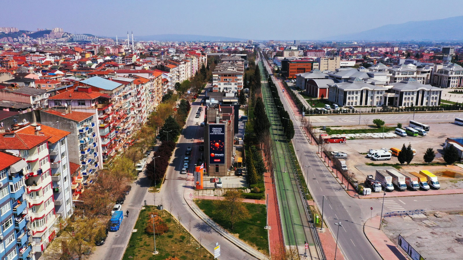 Sokağa çıkma yasağında İzmit'ten kareler