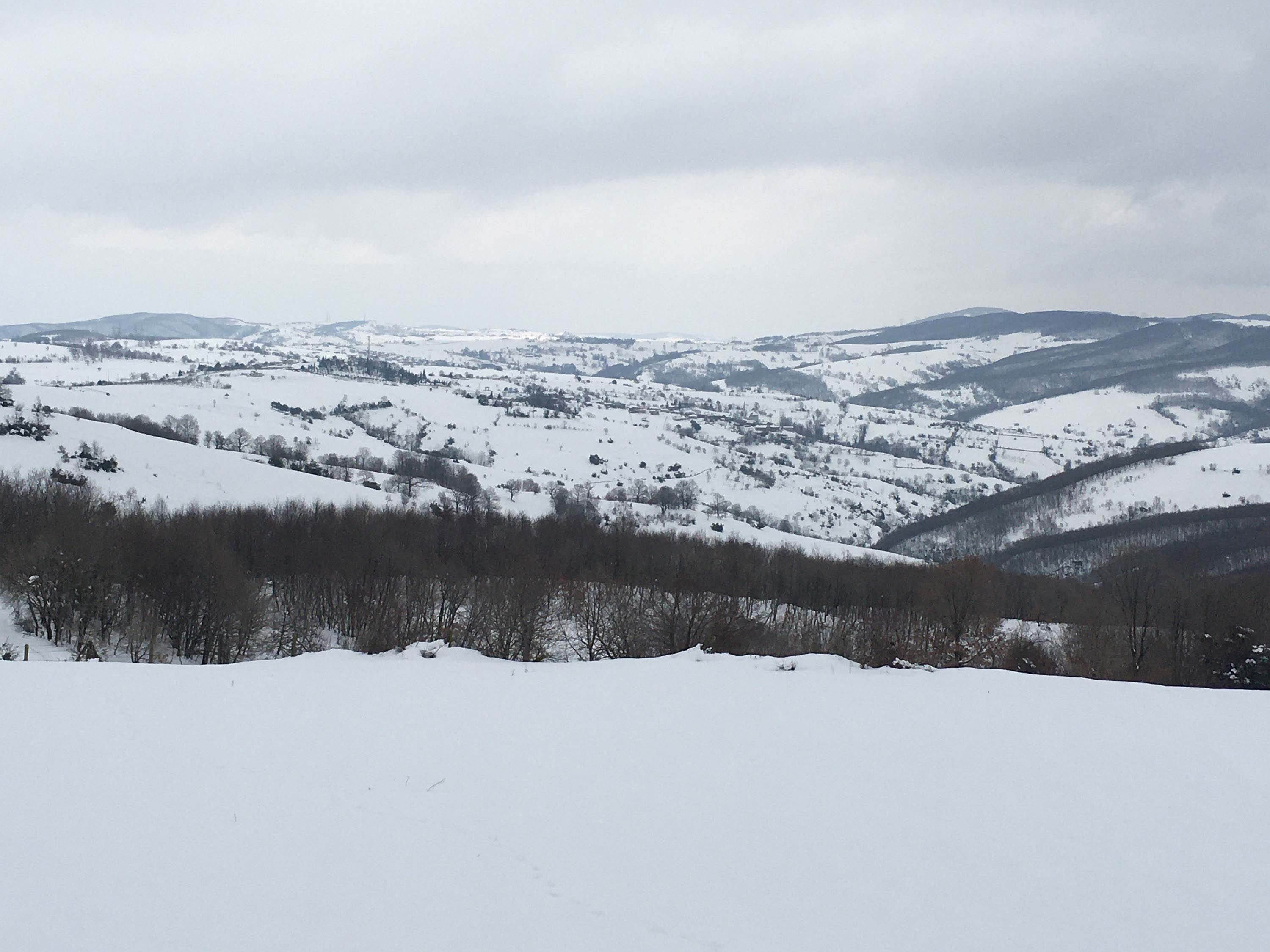 KOCAELİ BEYAZA BÜRÜNDÜ