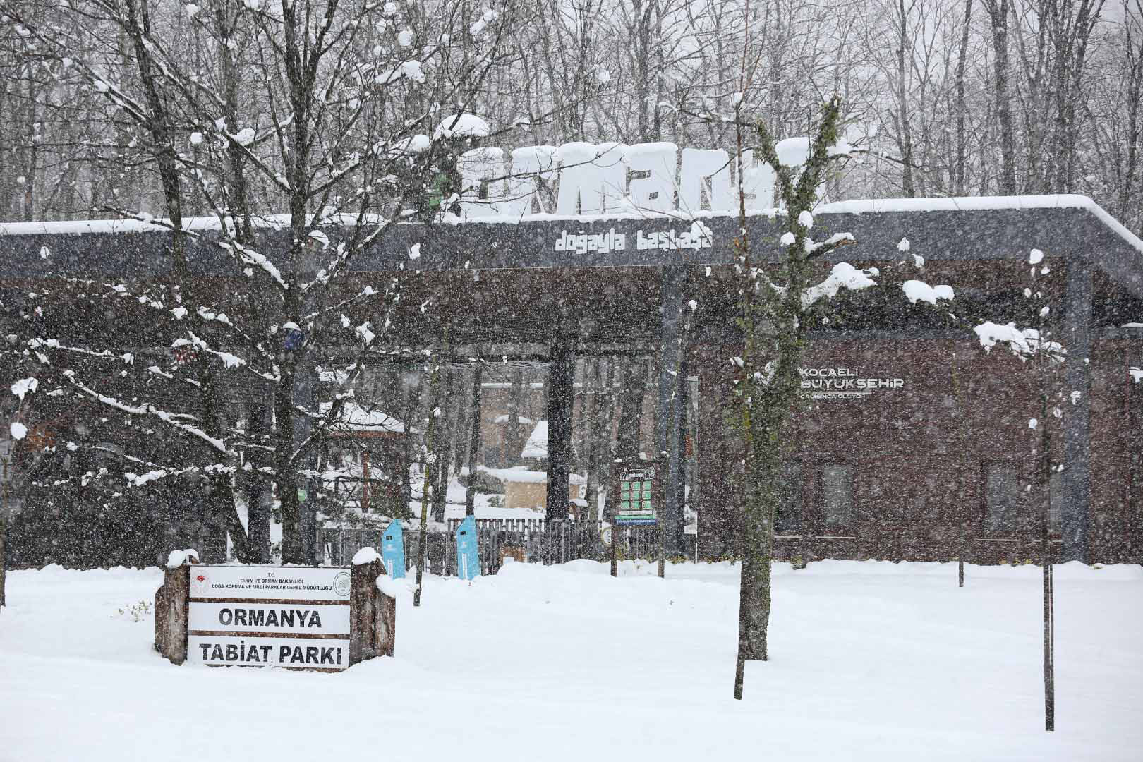 KOCAELİ BEYAZA BÜRÜNDÜ