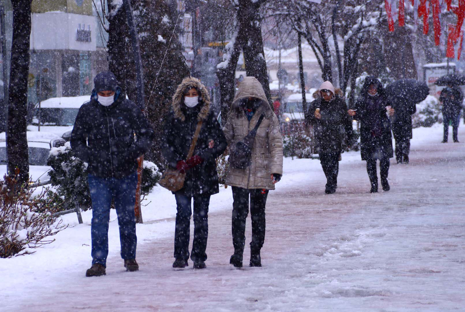 KOCAELİ BEYAZA BÜRÜNDÜ