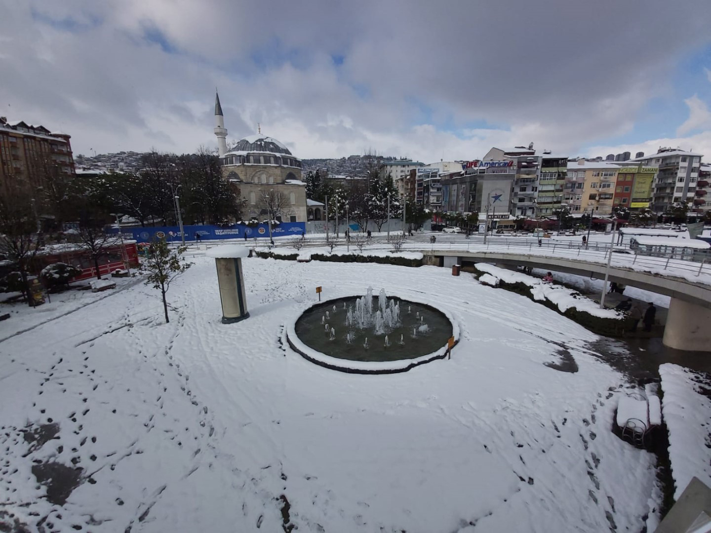 KOCAELİ BEYAZA BÜRÜNDÜ