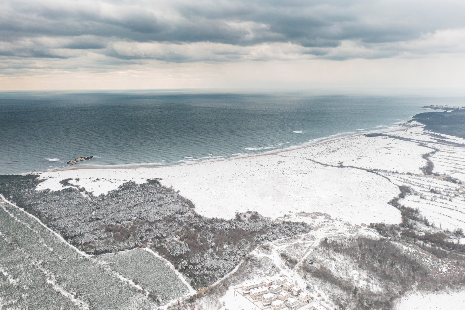 Kocaeli karda bir başka güzel